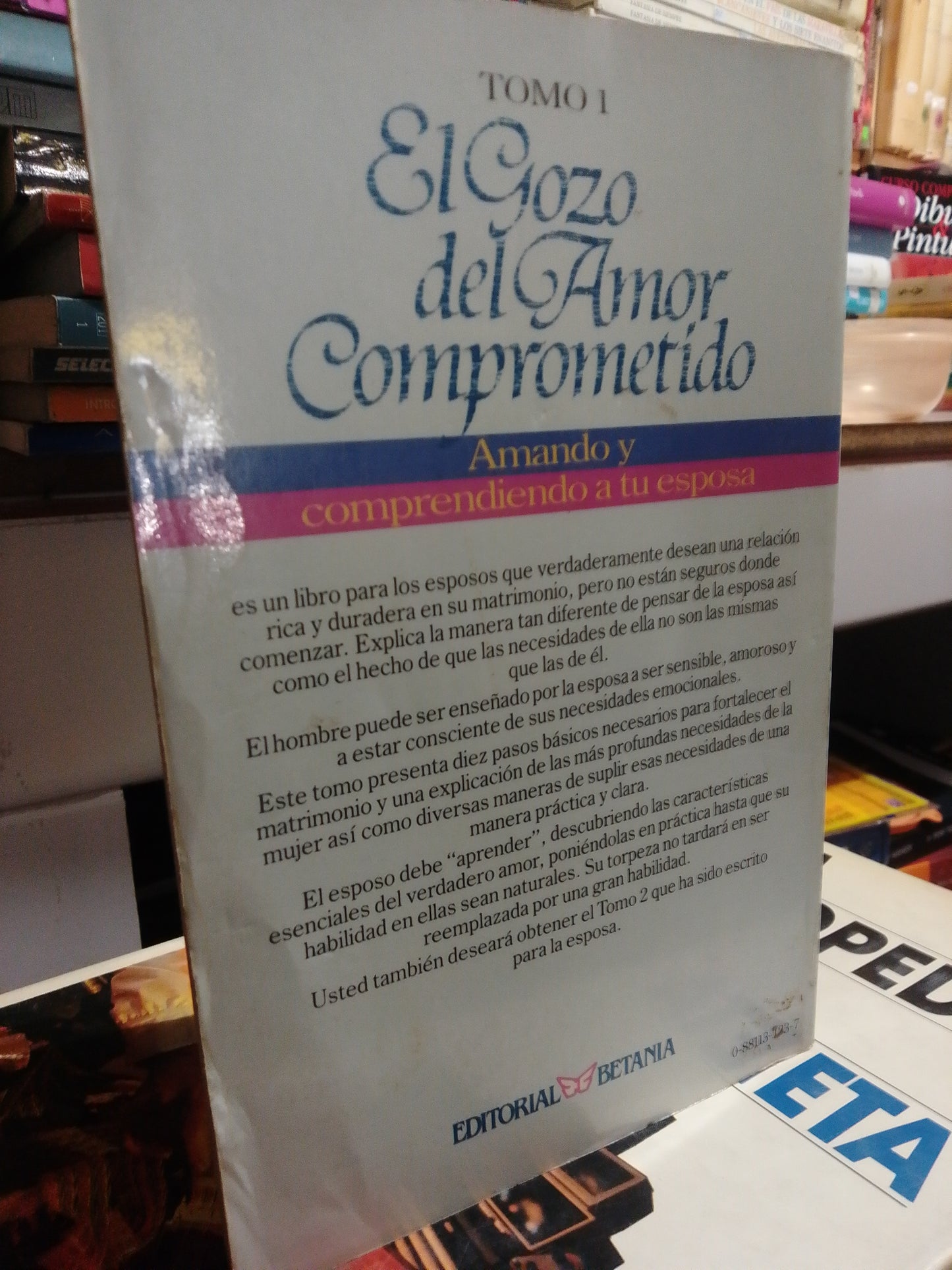 EL GOZO DEL AMOR COMPROMETIDO POR GARY SMALLEY USADO SUP.PERSONAL JUAREZ