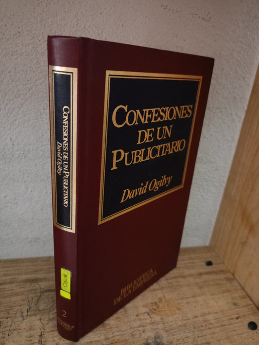 CONFESIONES DE UN PUBLICITARIO POR DAVID OGILVY USADO SUPERACIÓN PERSONAL LITERARIO 305