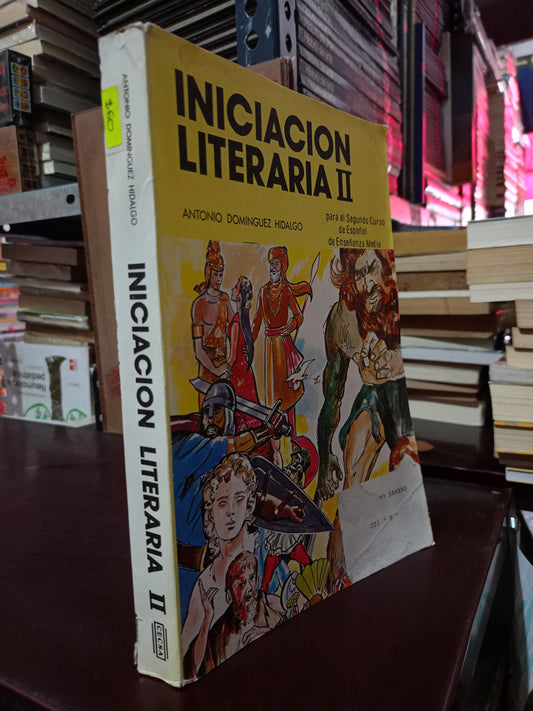 INICIACIÓN LITERARIA II POR ANTONIO DOMÍNGUEZ HIDALGO USADO NOVELA LITERARIO 305