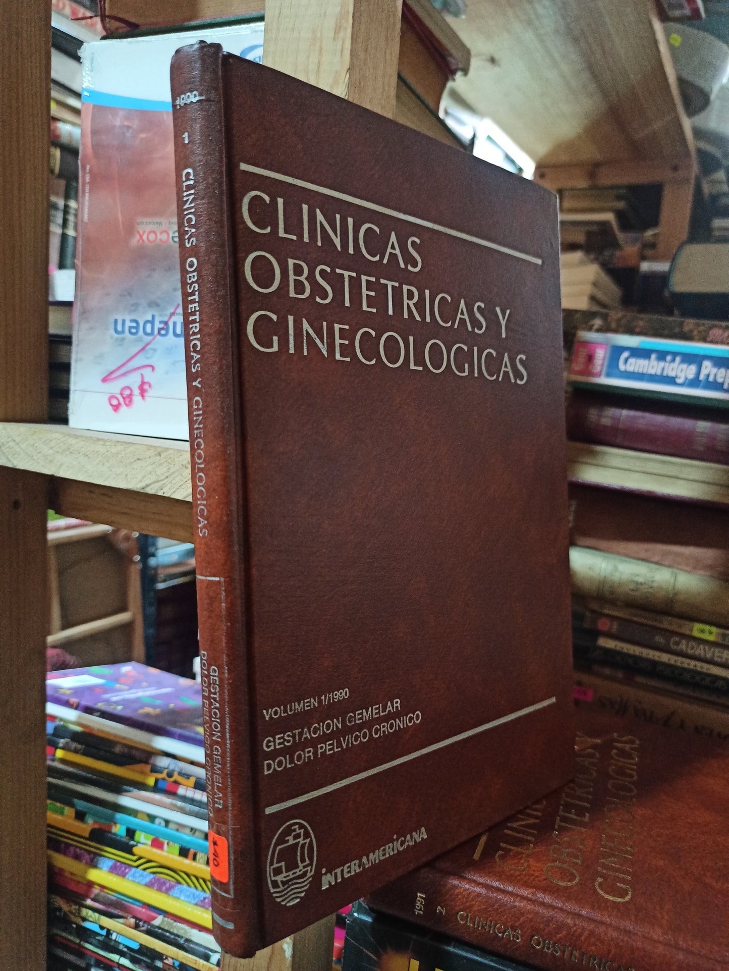 CLINICAS OBSTETRICAS Y GINECOLOGICAS GESTACION GEMELAR DOLOR PELVICO CRONICO POR VARIOS AUTORES USADO SALUD ALDAMA