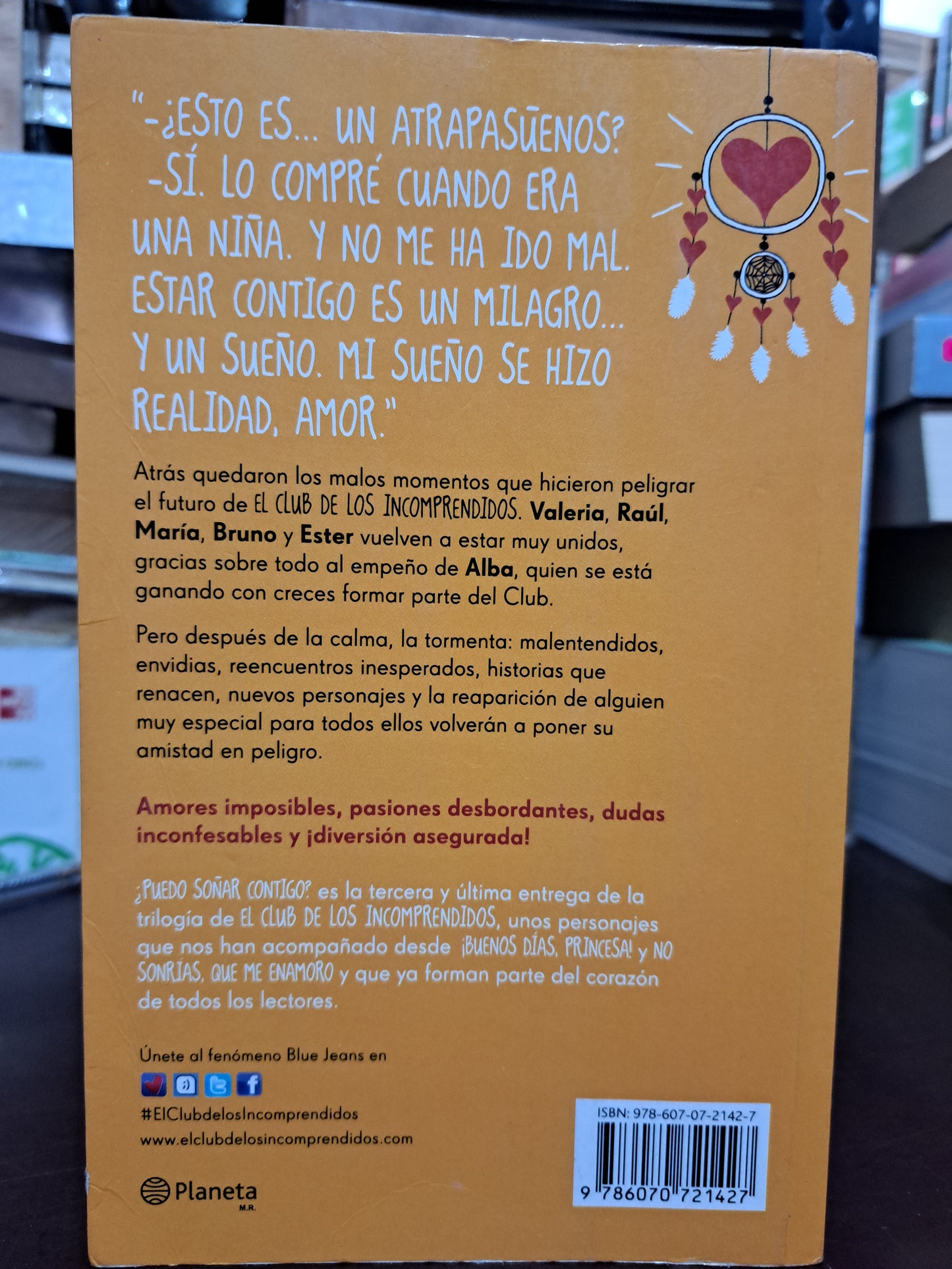 ¿PUEDO SOÑAR CONTIGO? BLUE JEANS USADO NOVELA LITERARIO 305