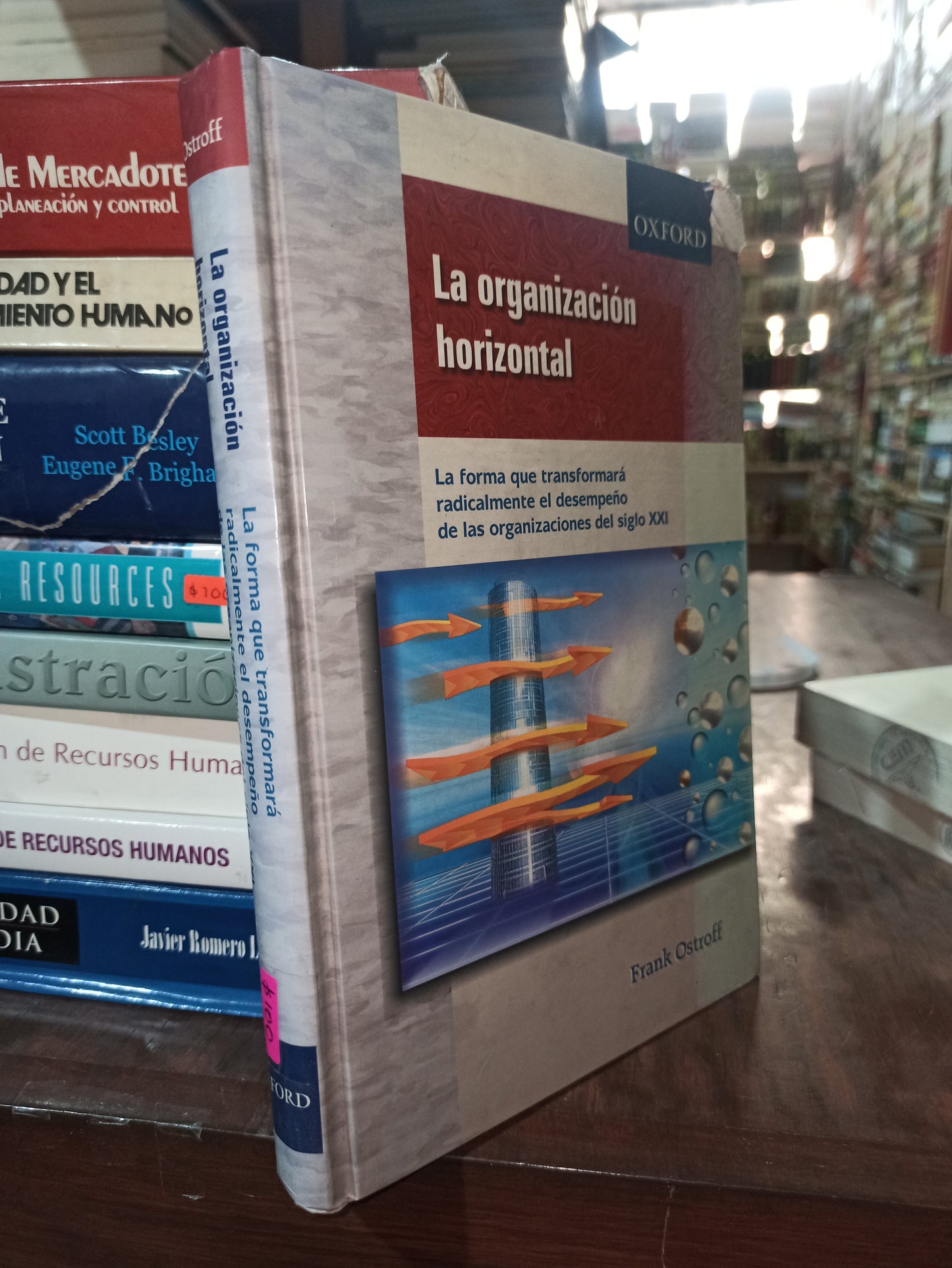 LA ORGANIZACION HORIZONTAL POR FRANK OSTROFF USADO ADMINISTRACIÓN ALDAMA