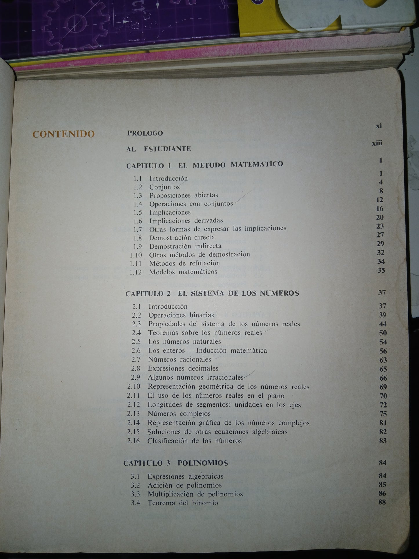FUNDAMENTOS DE MATEMÁTICAS UNIVERSITARIAS POR ALLENDOERFER, OAKLEY Y ALONSO USADO MATEMÁTICAS LITERARIO 207