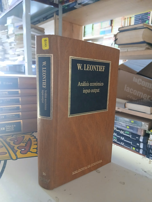ANÁLISIS ECONÓMICO INPUT-OUTPUT USADO ADMINISTRACIÓN LITERARIO 207