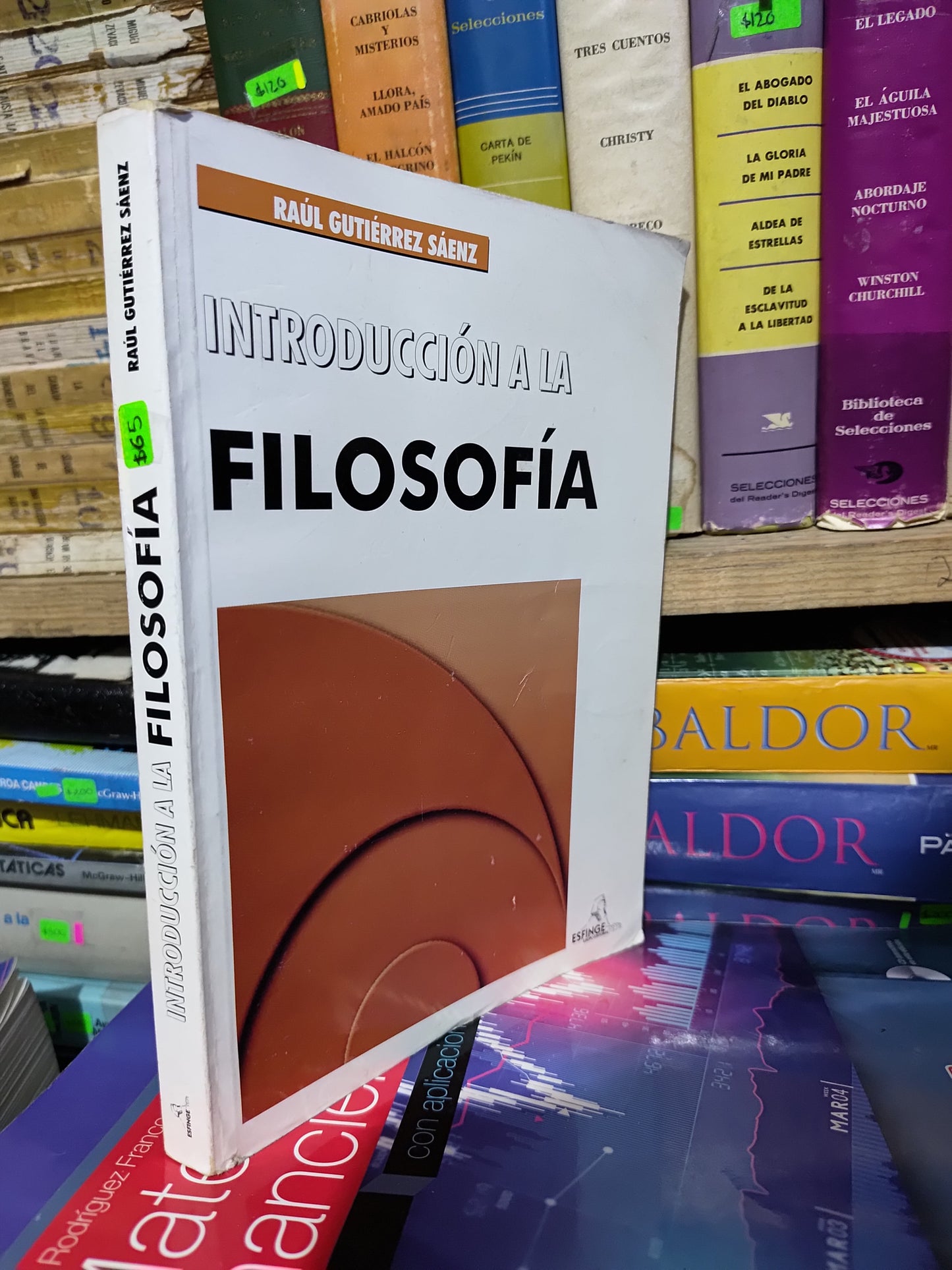 INTRODUCCION A LA FILOSOFIA POR RAUL GUTIERREZ SAENZ USADO SOCIOLOGIA JUAREZ 507