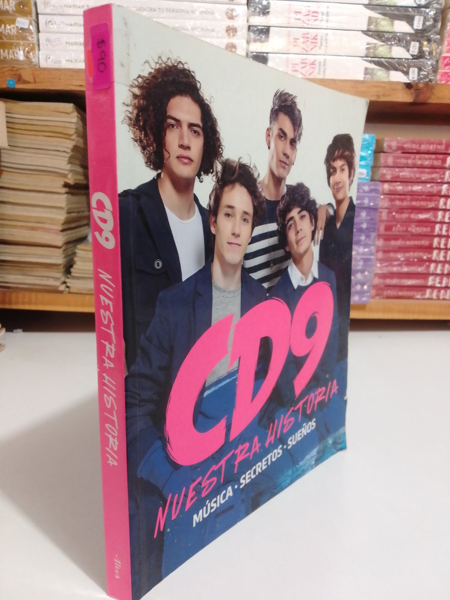 CD9 NUESTRA HISTORIA USADO NOVELA JUAREZ