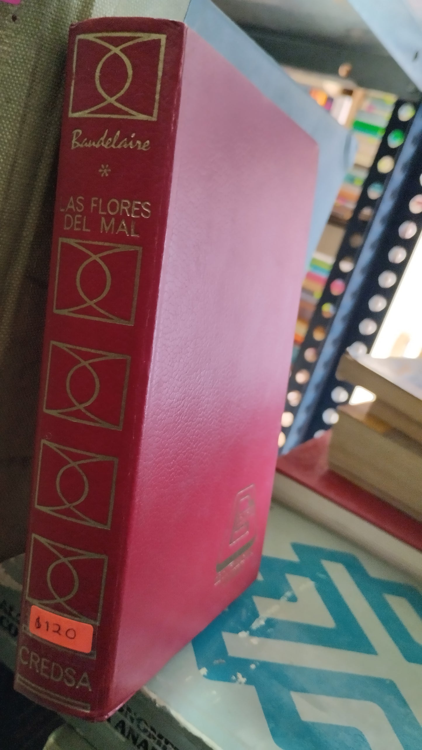 LAS FLORES DEL MAL POR CHARLES BAUDELAIRE LIBRO USADO NOVELAS ALDAMA