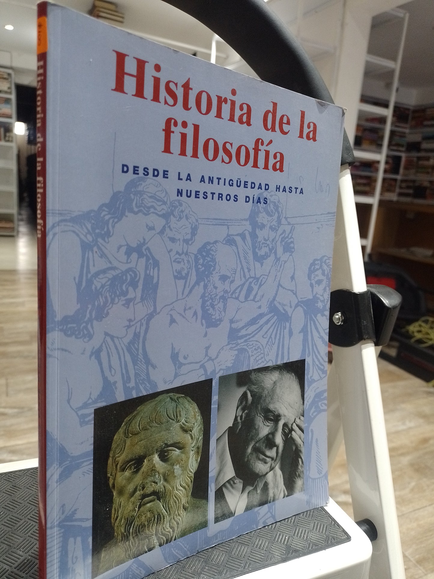 HISTORIA DE LA FILOSOFIA DESDE LA ANTIGUEDAD HASTA NUESTROS DIAS POR CHRISTOPH DELIUS Y MATTHIAS GATZEMEIER DENIZ SERTCAN KATHLEEN WUNSCHER USADO HISTORIA JUAREZ 515