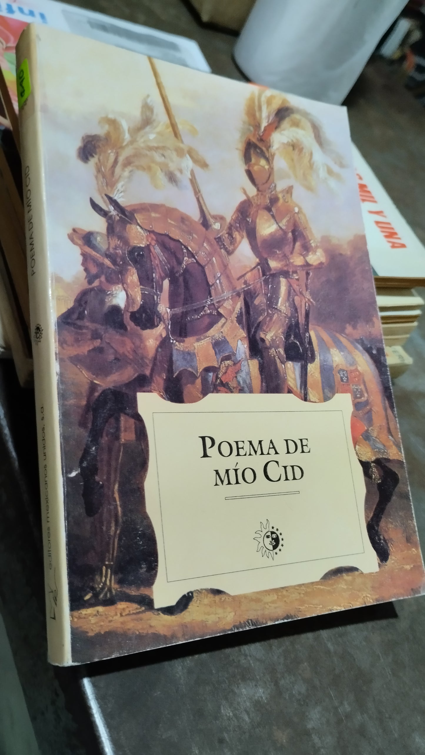 POEMA DE MIO CID POR EDITORES MEXICANOS UNIDOS LIBRO USADO INFANTIL ALDAMA