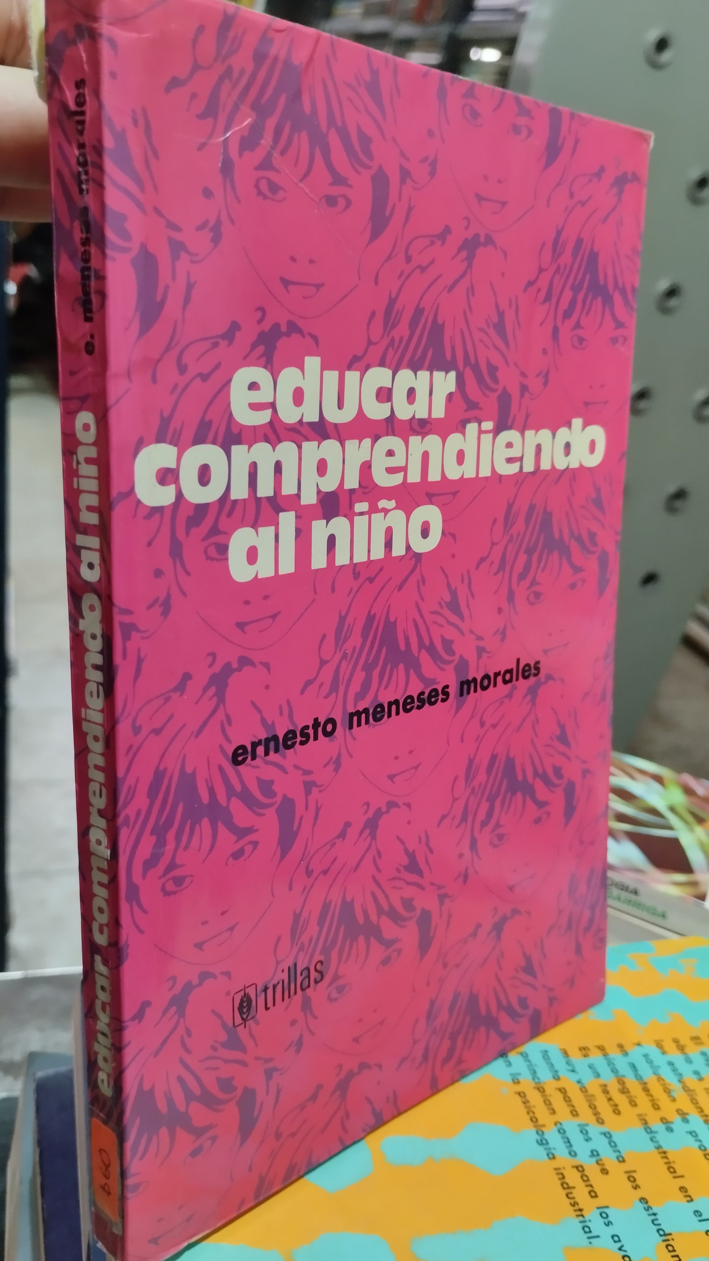 EDUCAR COMPRENDIENDO AL NIÑO POR ERNESTO MENESES MORALES LIBRO USADO PSICOLOGÍA ALDAMA