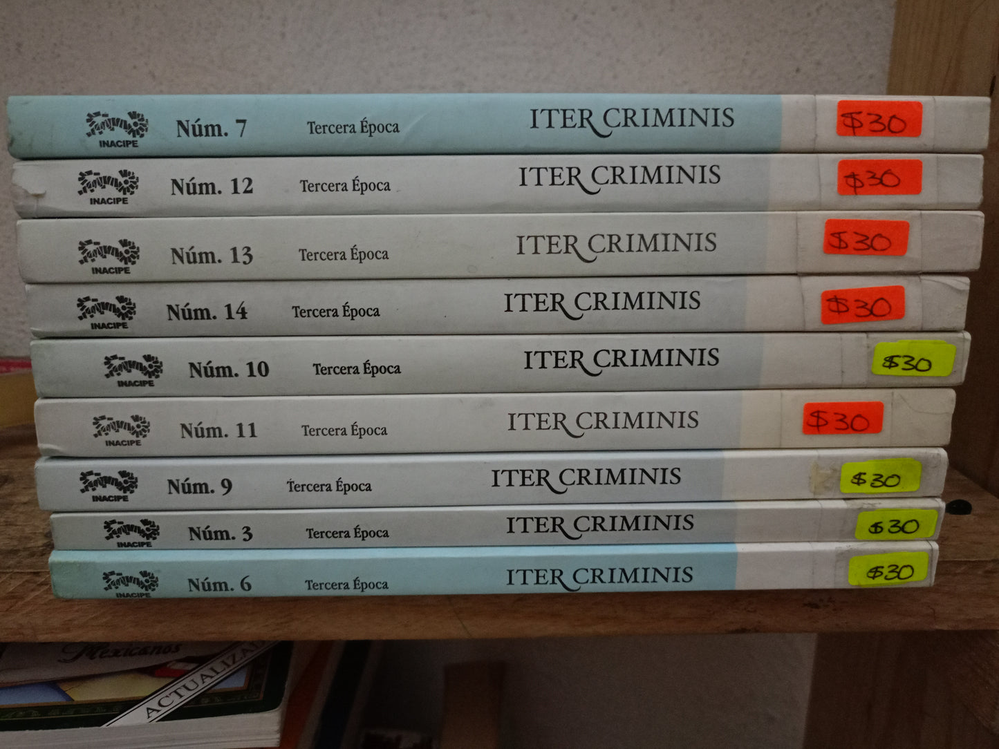 INTERCRIMINIS 9 TOMOS USADO DERECHO LITERARIO 305