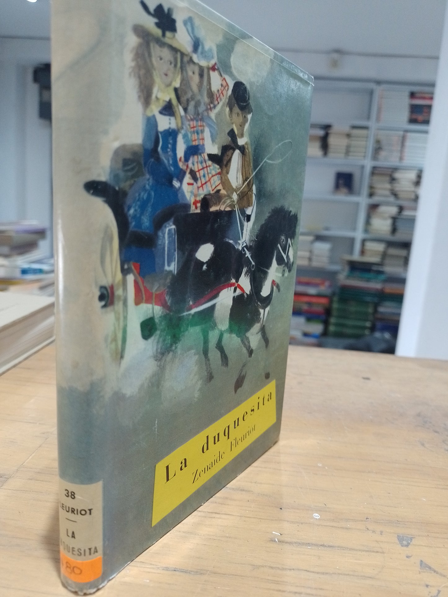 LA DUQUESITA POR ZENAIDE FLEURIOT USADO NOVELA JUAREZ 515