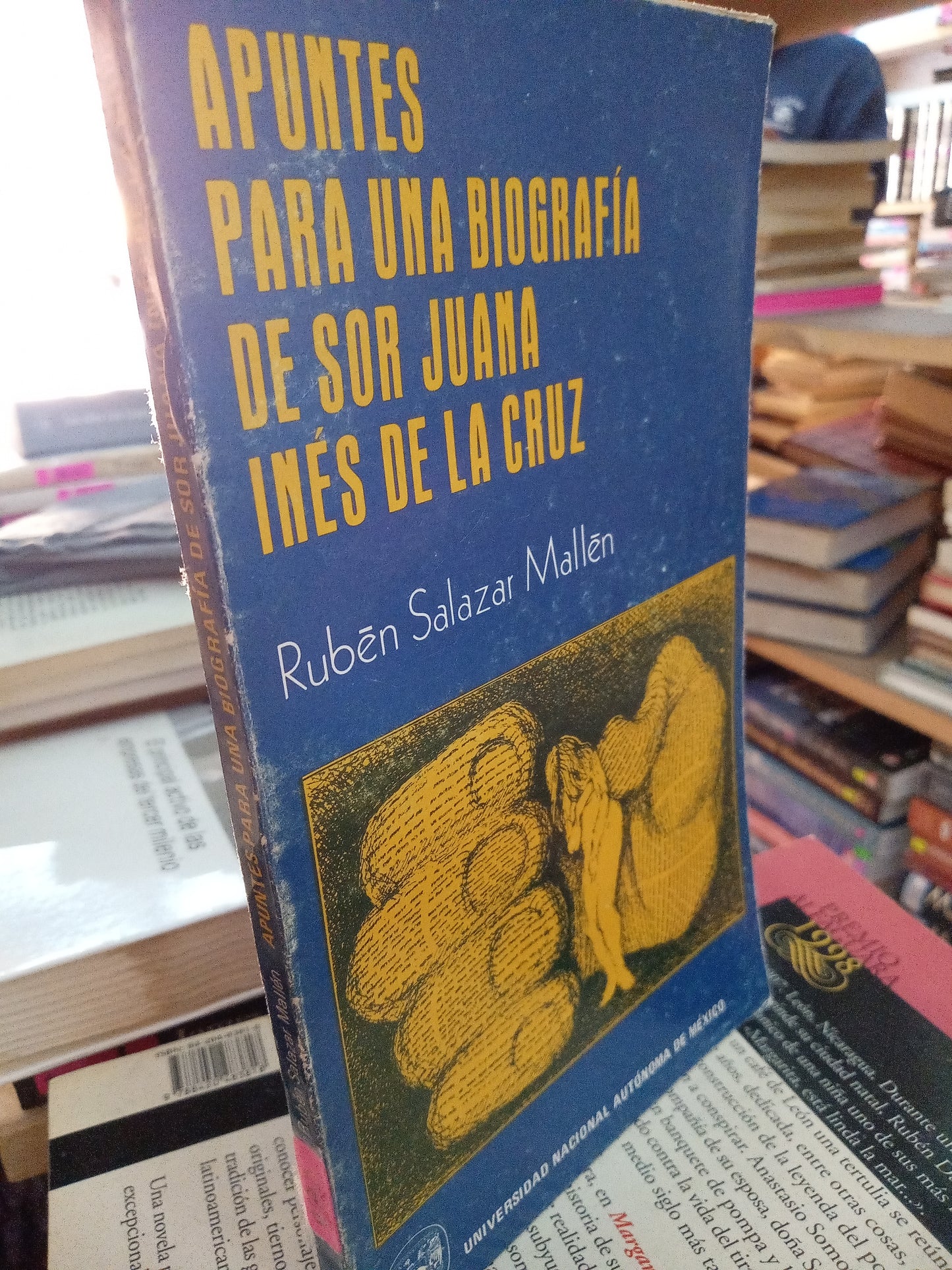 APUNTES PARA UNA BIOGRAFÍA DE SOR JUANA INES DE LA CRUZ POR RUBÉN SALAZAR MALLEN USADO POESIA LITERARIO 207