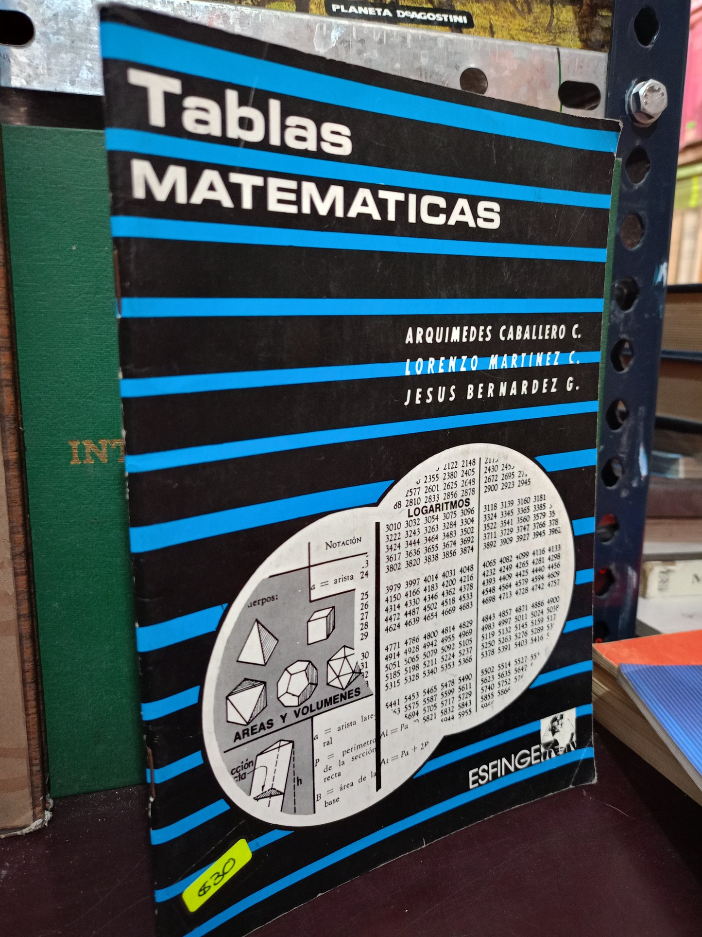 TABLAS MATEMÁTICAS ENRIQUEMÉNDEZ CABALLERO LORENZO MARTÍNEZ JESÚS BERNARDEZ USADO MATE LITERARIO 305