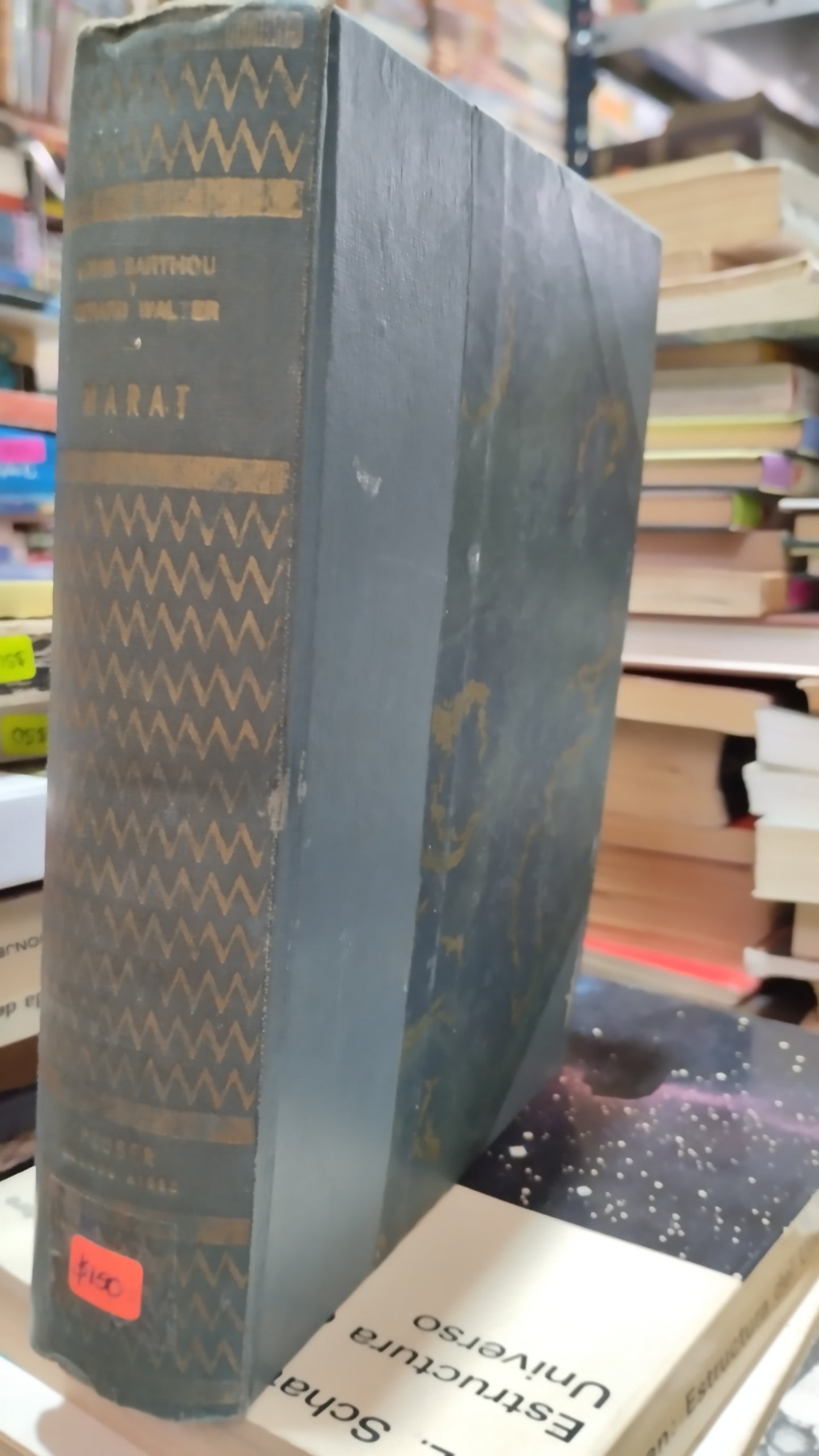 MARAT POR LOUIS BARTHOU LIBRO USADO ANTIGUO ALDAMA