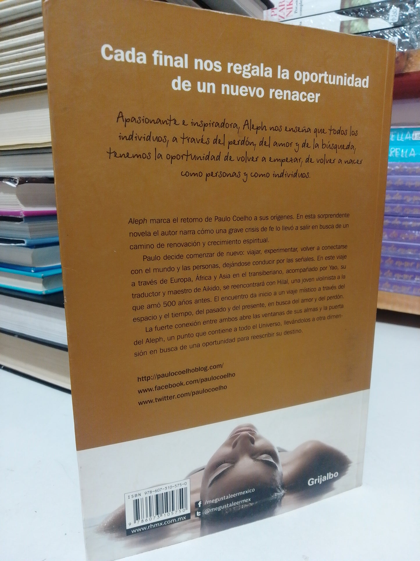 ALEPH POR PABLO COELHO USADO SUPERACIÓN PERSONAL JUÁREZ