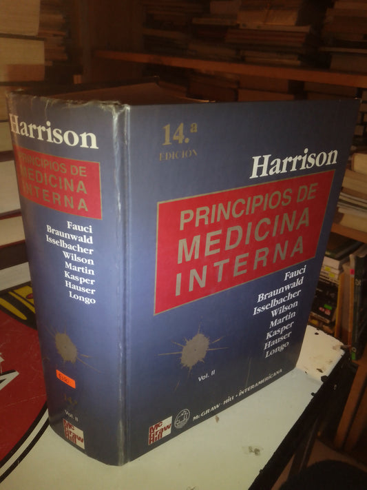 HARRISON PRINCIPIOS DE MEDICINA INTERNA TOMO DOS (VARIOS AUTORES) USADO MEDICINA LITERARIO 207