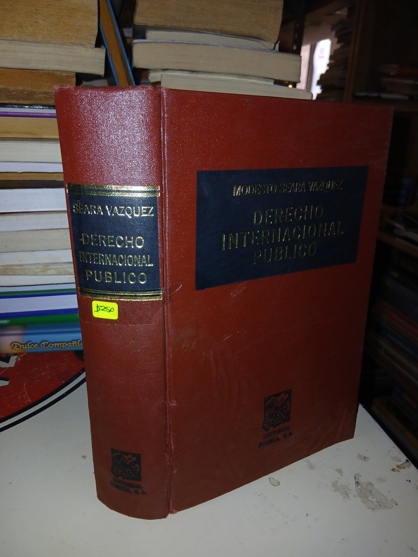 DERECHO INTERNACIONAL PÚBLICO POR MODESTO SEARA VÁZQUEZ USADO DERECHO LITERARIO 207