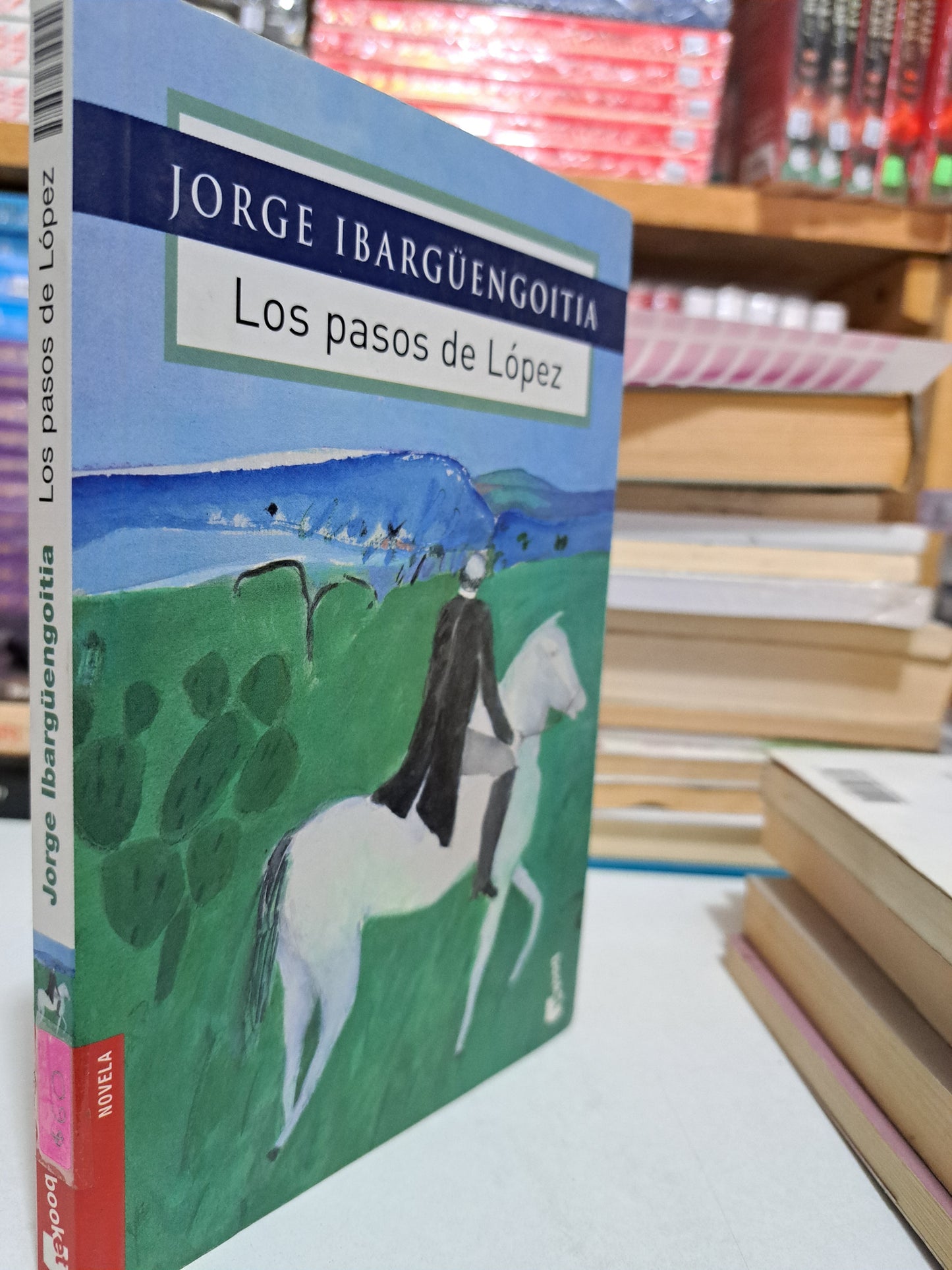 LOS PASOS DE LÓPEZ JORGE IBARGÜENGOITIA USADO NOVELA JUÁREZ