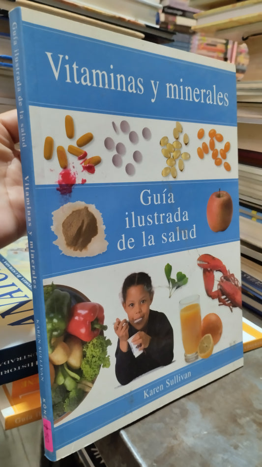 GUIA ILUSTRADA DE LA SALUD VITAMINAS Y MINERALES LIBRO USADO SALUD ALDAMA