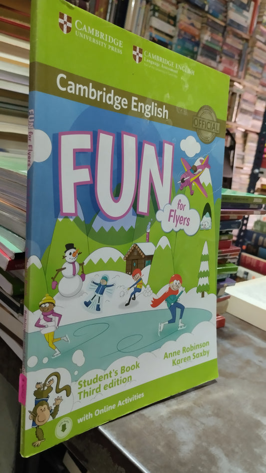 FUN FOR FLYERS THIRD EDITION POR ANNE ROBINSON LIBRO USADO IDIOMAS ALDAMA