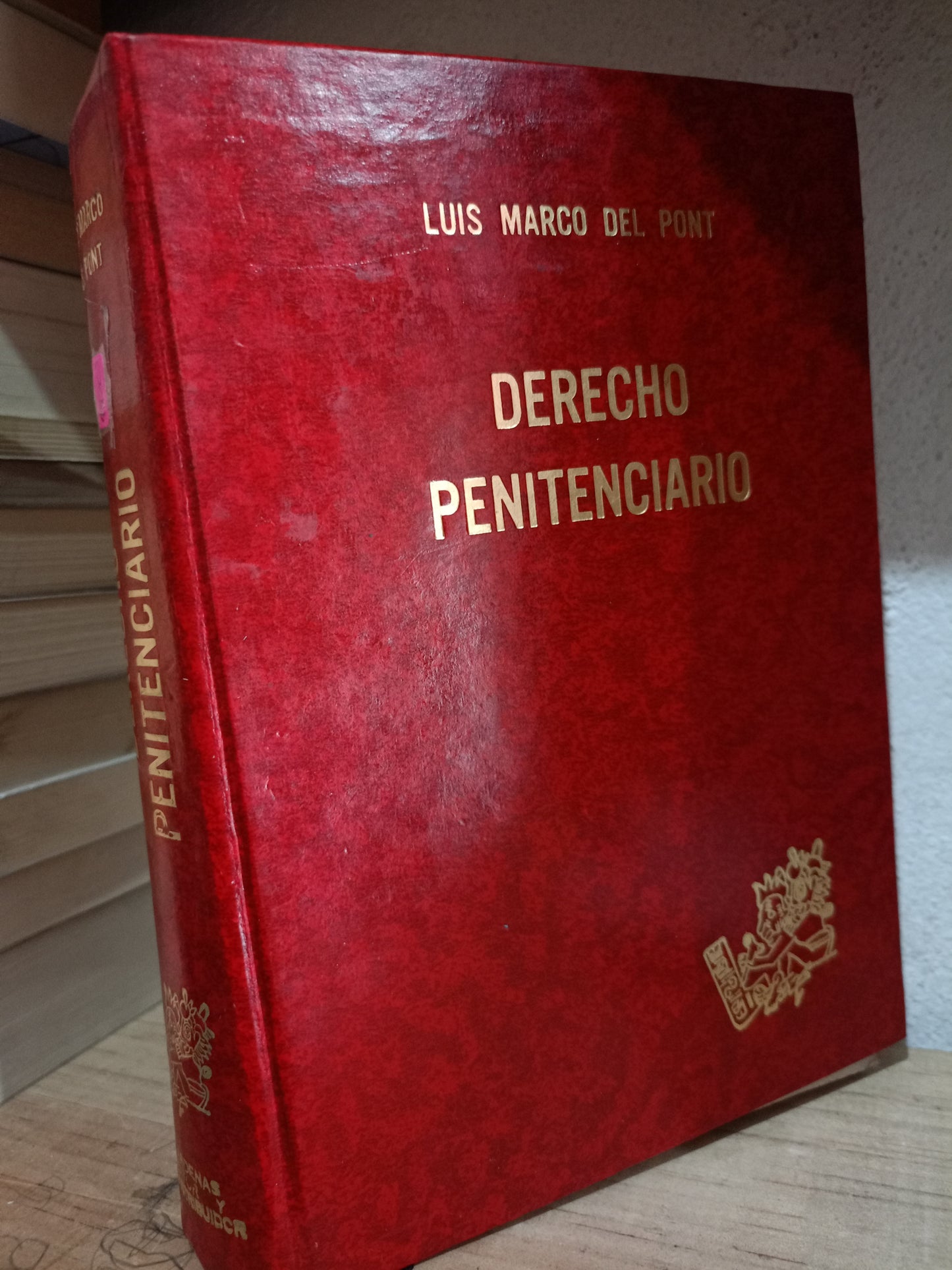 DERECHO PENITENCIARIO POR LUIS MARCO DEL PONT USADO DERECHO JUAREZ 515