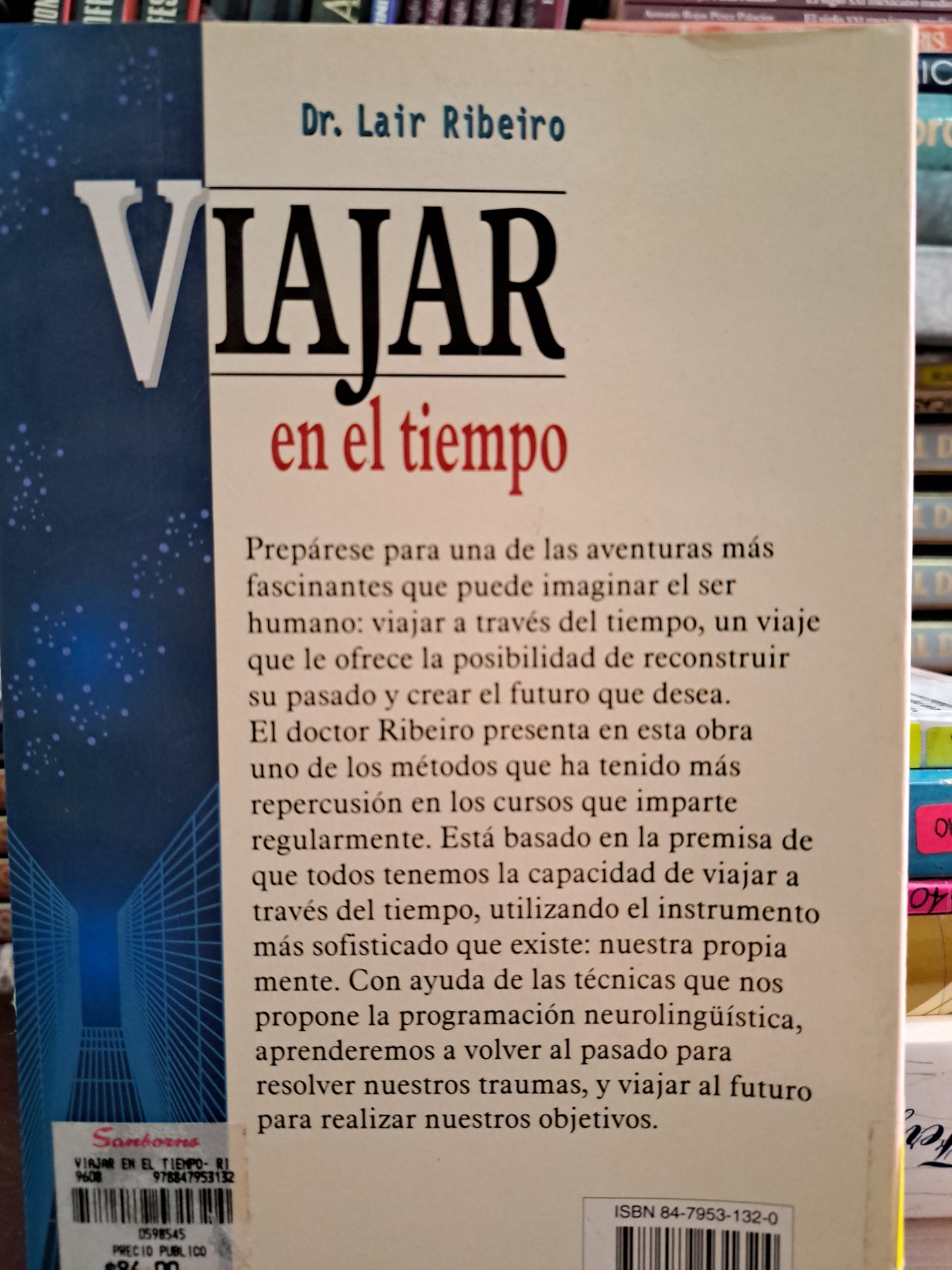 VIAJAR EN EL TIEMPO LAIR ROBERTO USADO PSICOLOGÍA LITERARIO 305