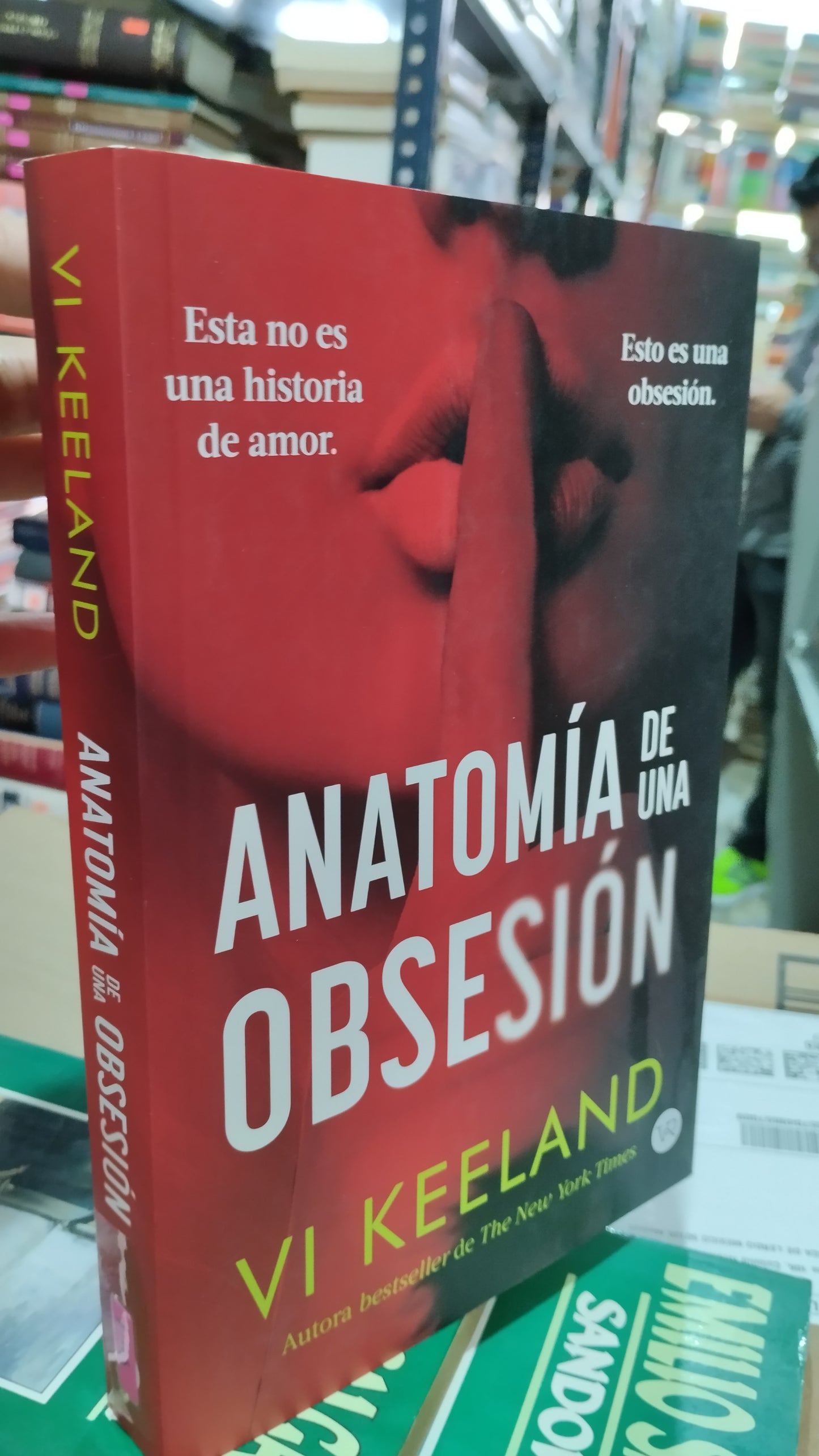 ANATOMIA DE UNA OBSESIÓN POR VI KEELAND LIBRO USADO NOVELAS ALDAMA