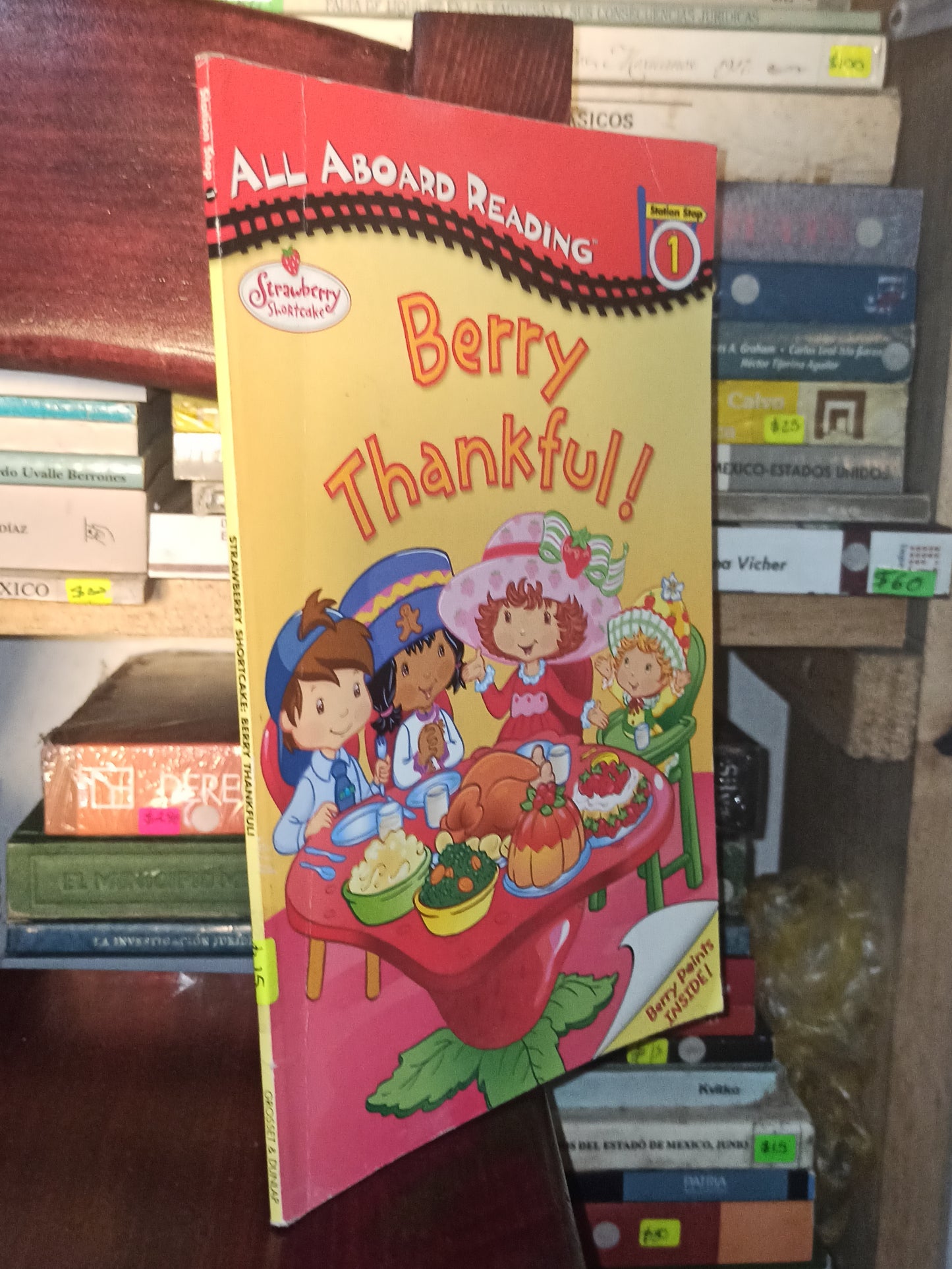 BERRY THANKFUL POR ALL ABOARD READING USADO INFANTILES LITERARIO 207