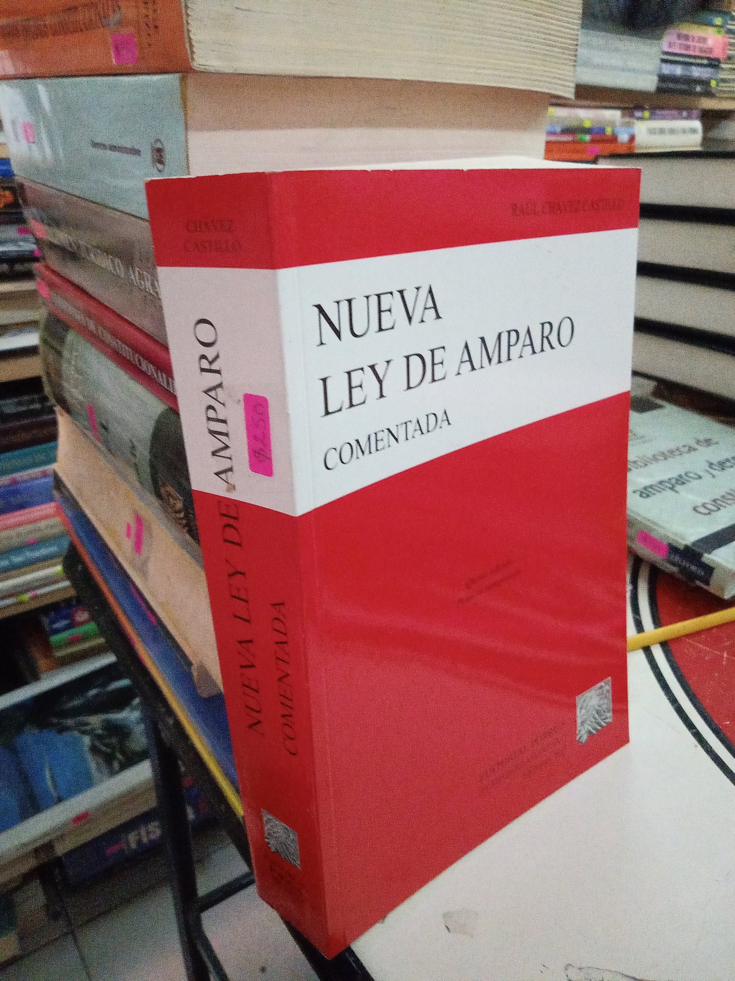 NUEVA LEY DE AMPARO COMENTADA POR RAUL CHAVEZ USADO DERECHO LITERARIO 207