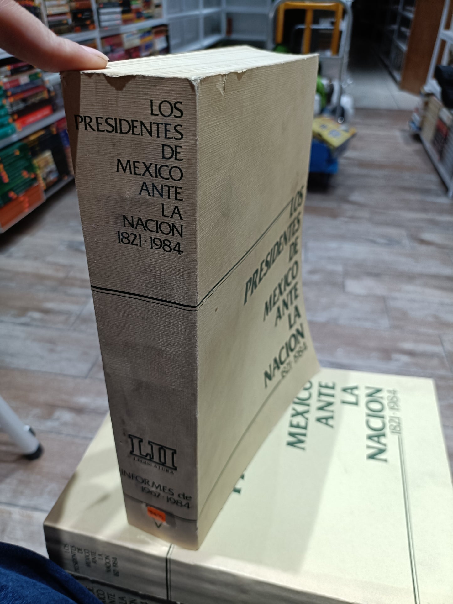LOS PRESIDENTES DE MEXICO ANTE LA NACION 1821 1984 USADO HISTORIA JUAREZ 515