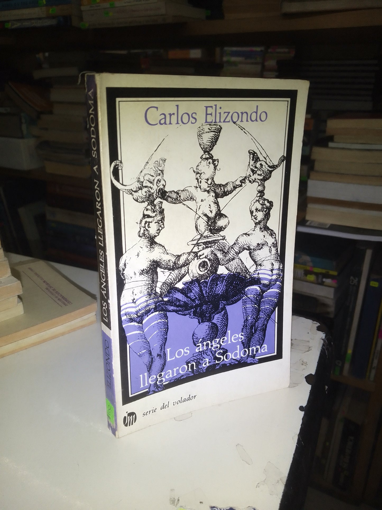 LOS ÁNGELES LLEGARON A SODOMA POR CARLOS ELIZONDO USADO NOVELA LITERARIO 207
