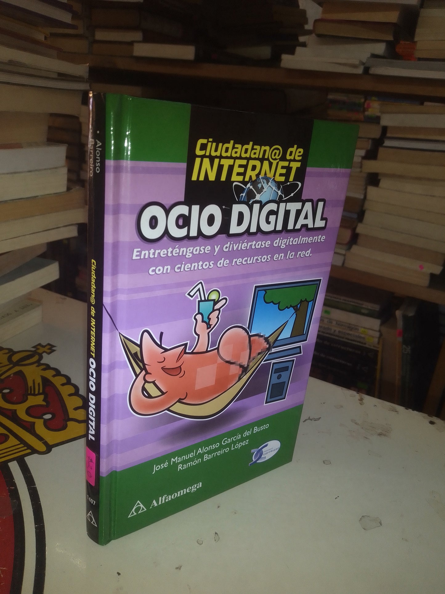 CIUDADAN@ DE INTERNET:  OCIO DIGITAL POR ALONSO Y BARREIRO USADO COMPUTACIÓN LITERARIO 207