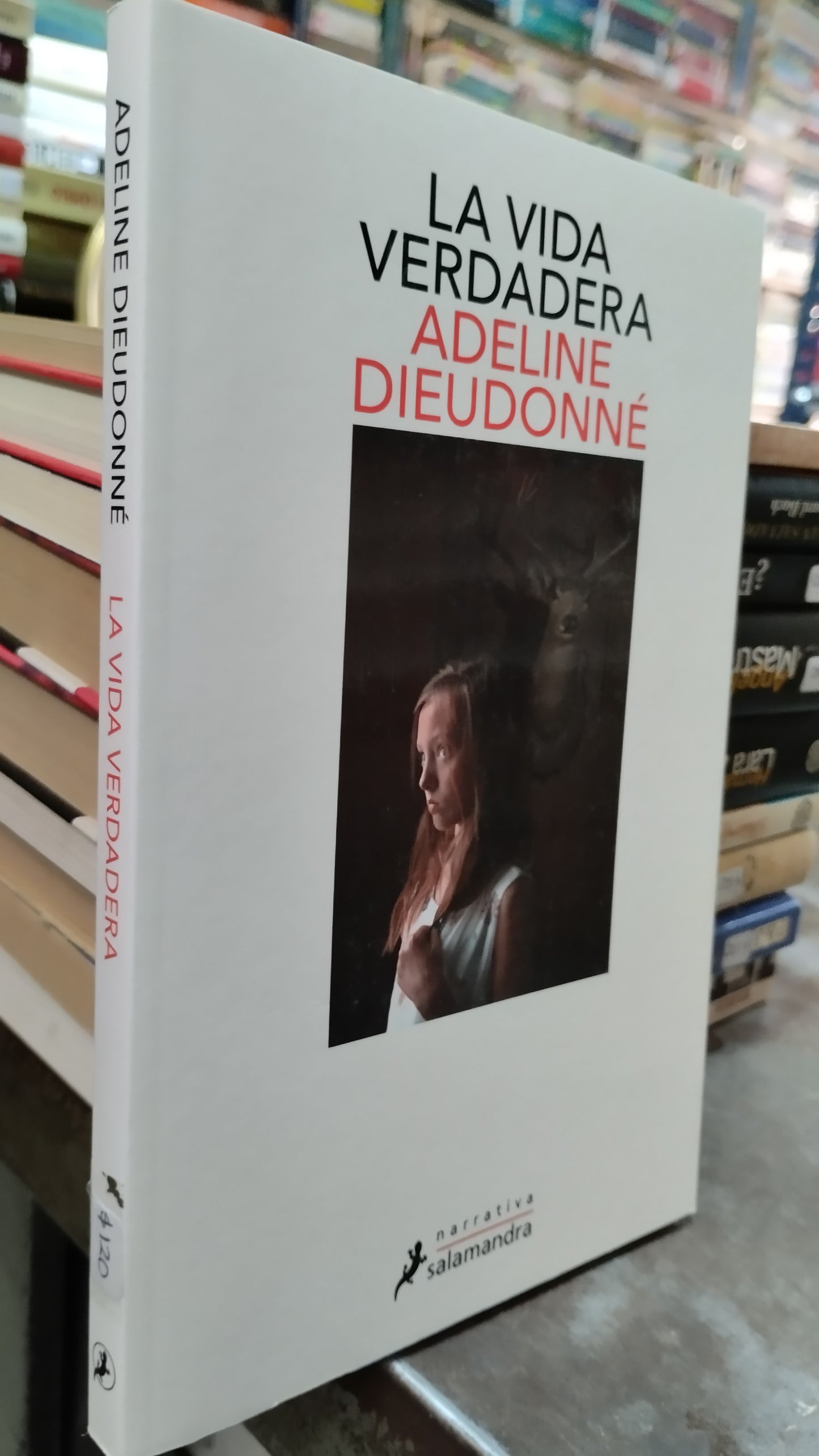 LA VIDA VERDADERA POR ADELINE DIEUDONNE LIBRO USADO NOVELAS ALDAMA