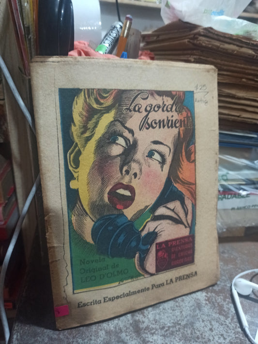 LA GORDA SONRIENTE POR LEO D' ALMO USADO ANTIGUOS ALDAMA