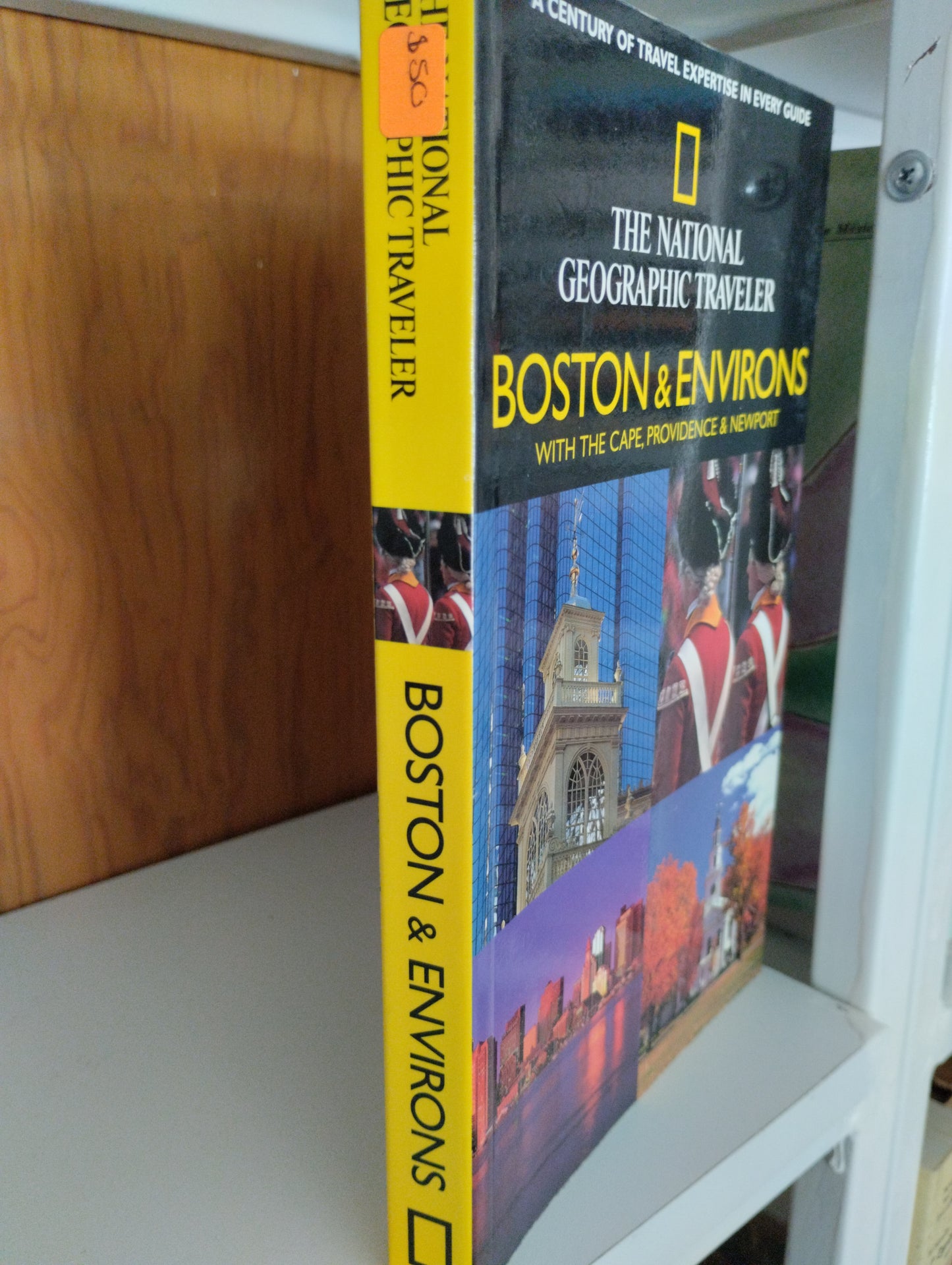 THE NATIONAL GEOGRAPHIC TRAVELER BOSTON Y ENVIRONS WHITH THE CAPE PROVIDENCE Y NEWPORT USADO IDIOMAS JUAREZ 515