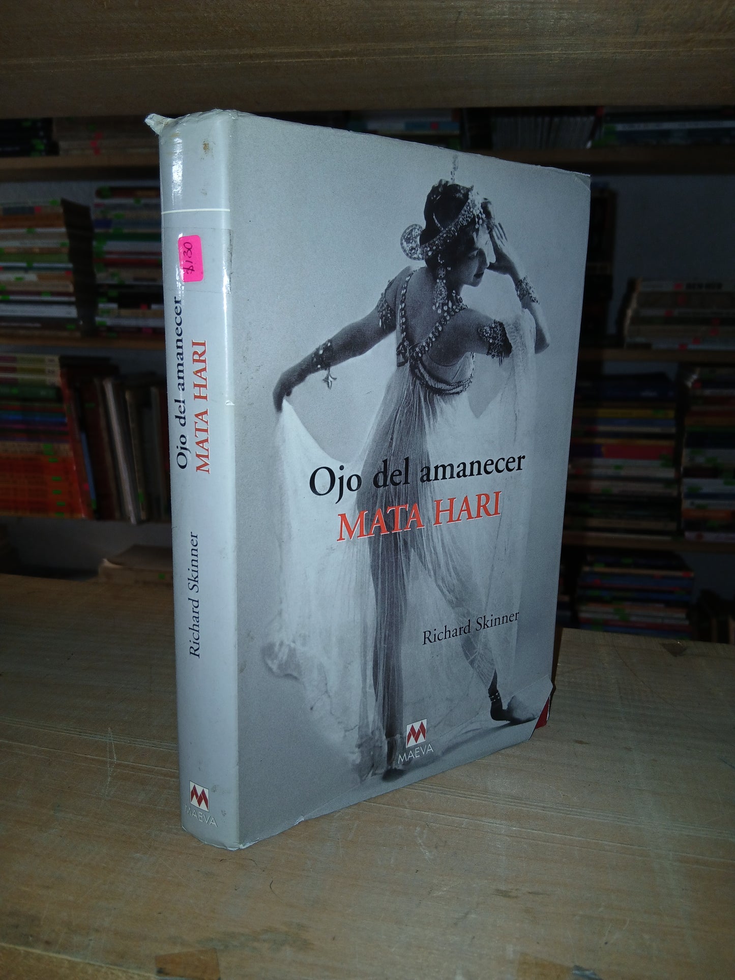 OJO DEL AMANECER MATA HARI POR RICHARD SKINNER USADO NOVELA LITERARIO 207