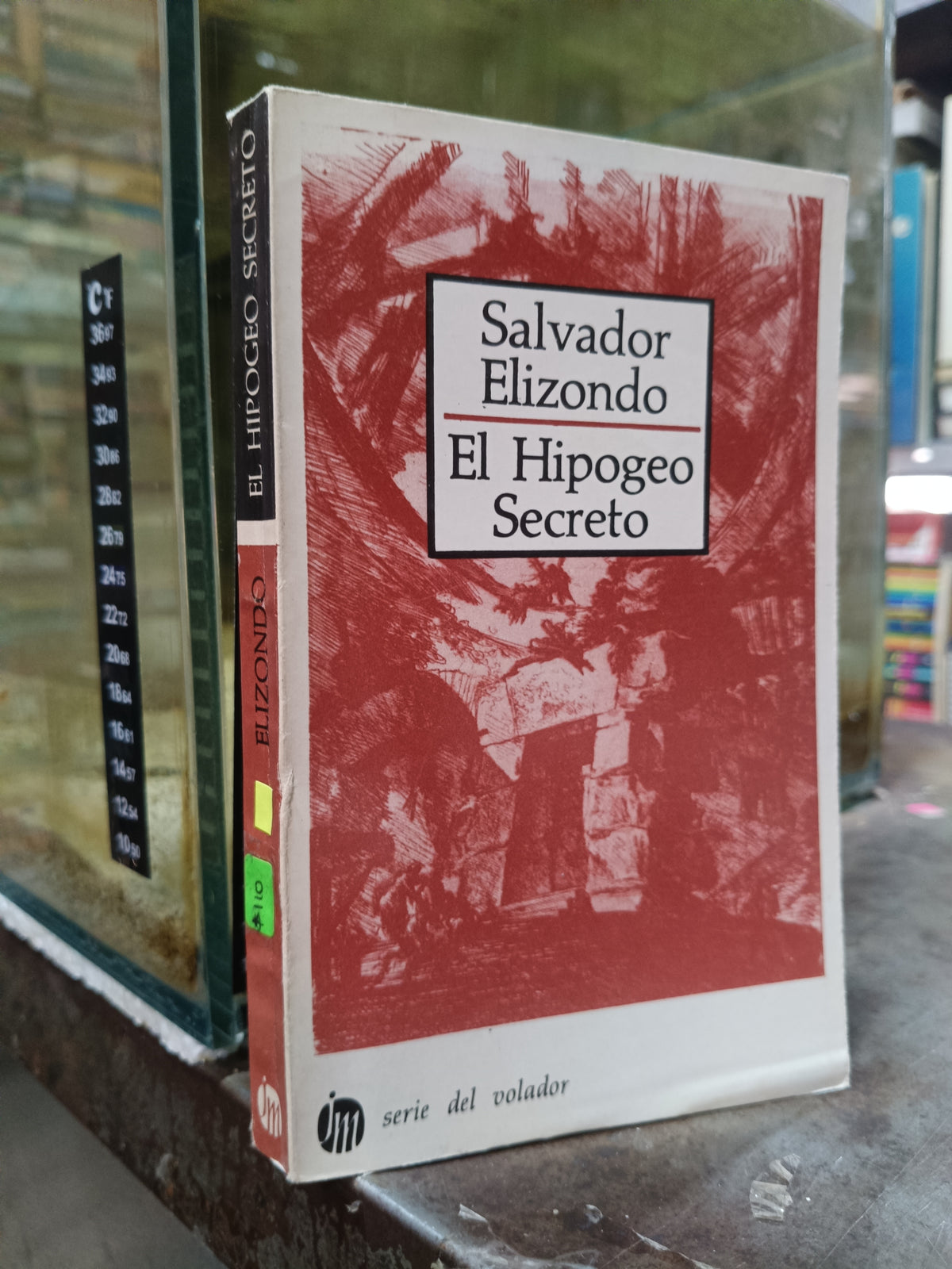 EL HIPOGEO SECRETO POR SALVADOR ELIZONDO USADO NOVELA ALDAMA