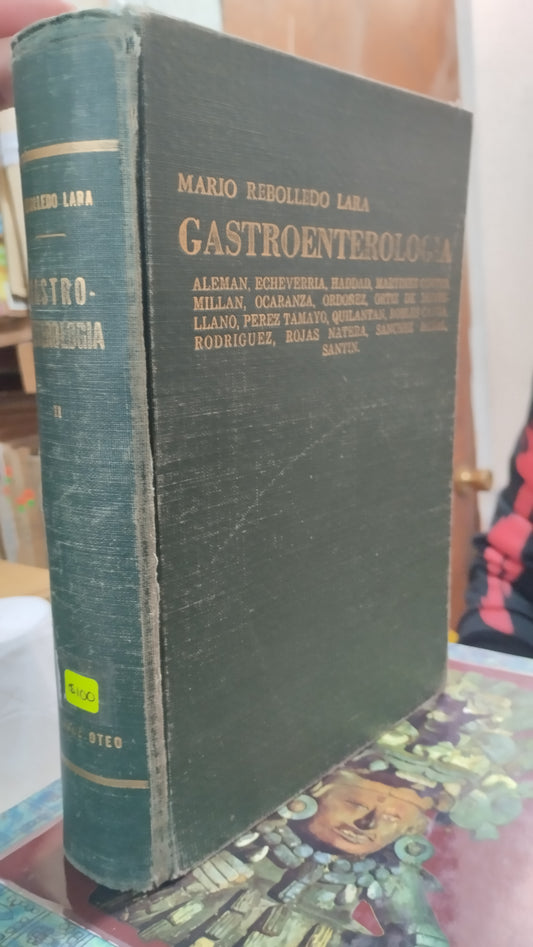 GASTROENTEROLOGIA II POR MARIO REBOLLEDO LARA LIBRO USADO SALUD ALDAMA