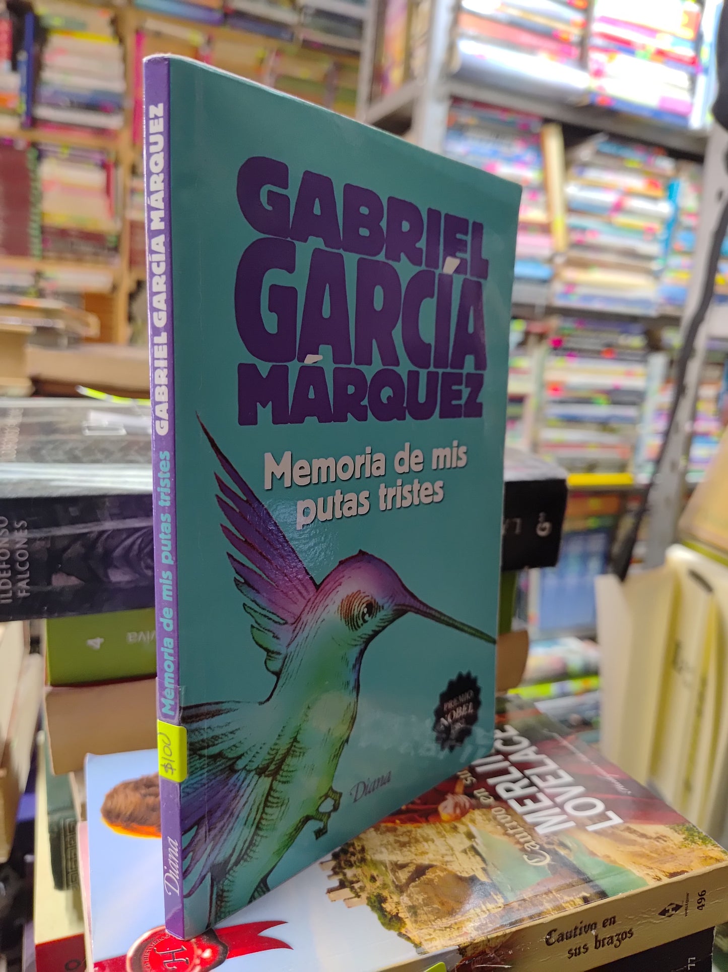 MEMORIAS DE MIS PUTAS TRISTES POR GABRIEL GARCIA MARQUEZ USADO NOVELAS JUAREZ 507