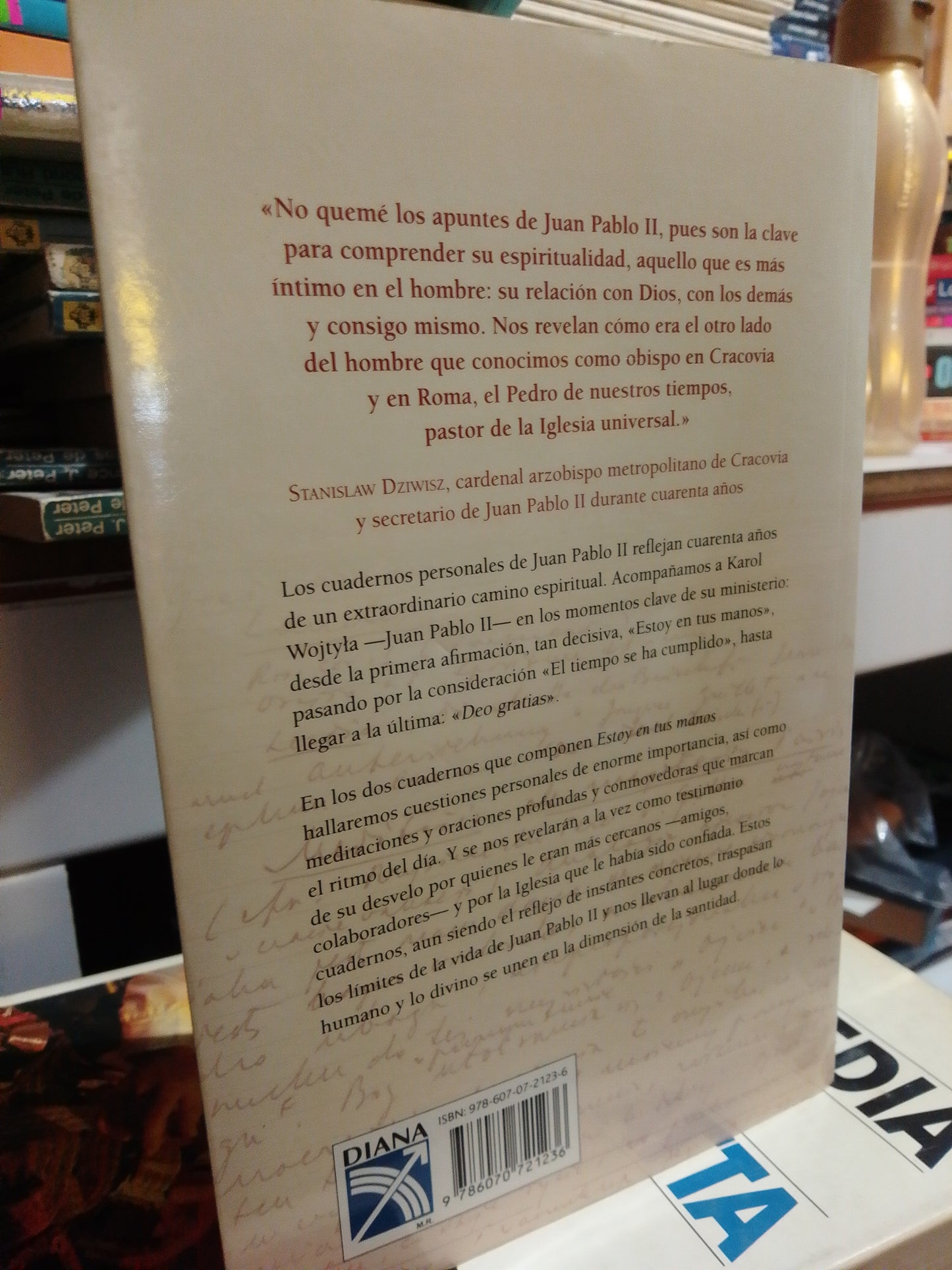 JUAN PABLO II POR KAROL WOJTYLA USADO SUP.PERSONAL JUAREZ