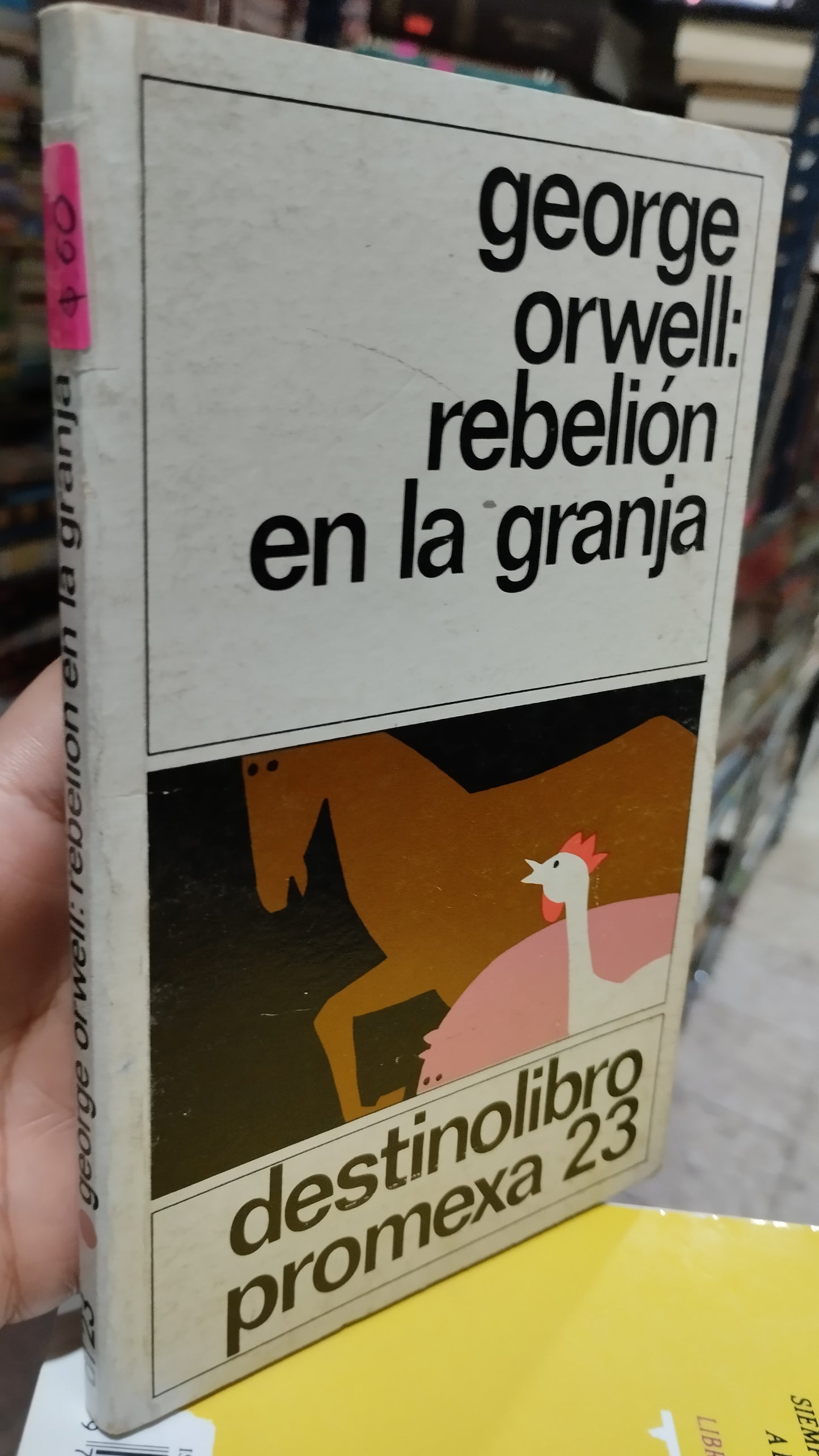 REBELION EN LA GRANJA POR GEORGE ORWELL LIBRO USADO NOVELAS ALDAMA