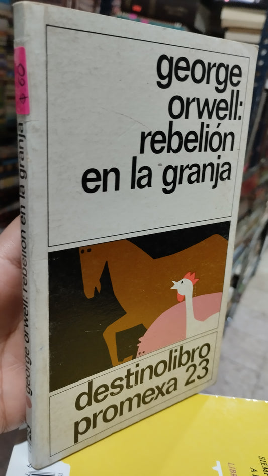 REBELION EN LA GRANJA POR GEORGE ORWELL LIBRO USADO NOVELAS ALDAMA