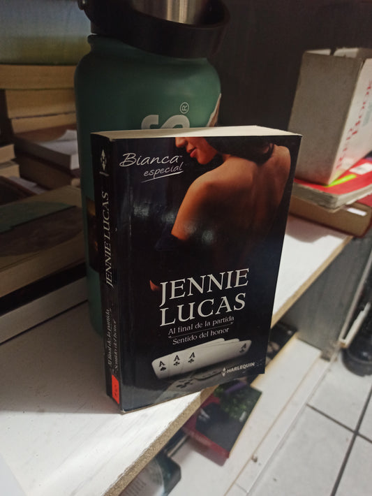 AL FINAL DE UNA PARTIDA SENTIDO DEL HONOR POR JENNIE LUCAS USADO NOVELAS JUÁREZ