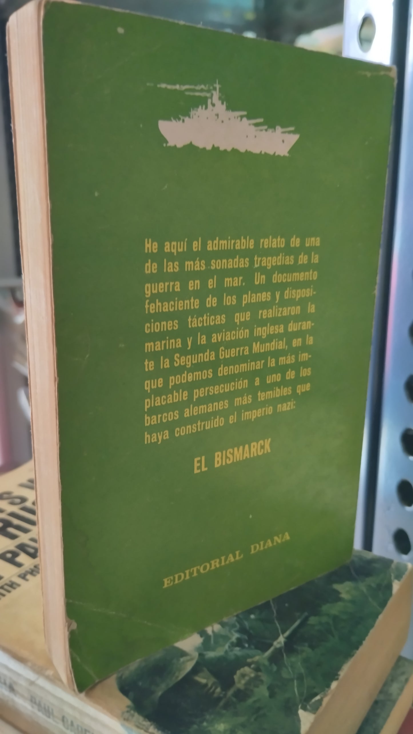 EL EPISODIO DEL BISMARCK POR CAPITAN RUSSELL GRENFELL LIBRO USADO HISTORIA ALDAMA