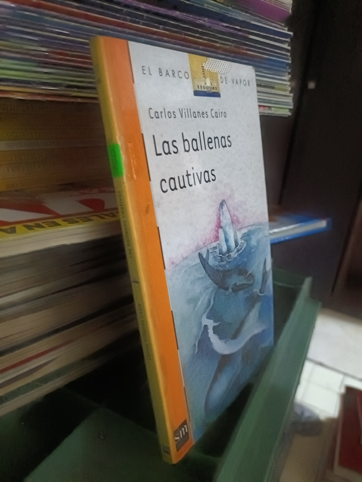 LAS BALLENAS CUATIVAS PIR CARLOS VILLANES CAIRO USADO INFANTIL JUAREZ 515