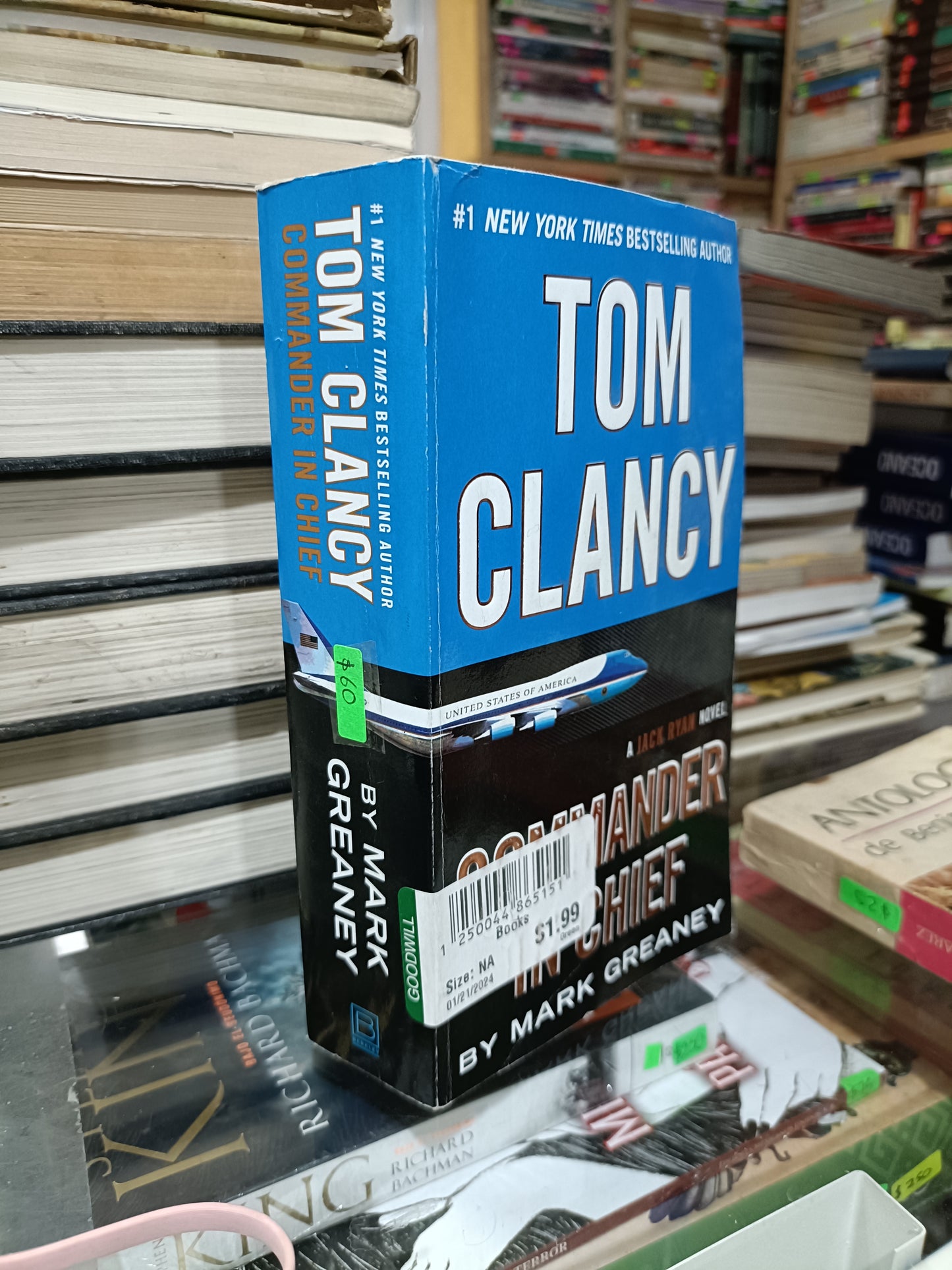 COMMANDET UN CHIEF POT TOM CLANCY USADO IDIOMAS JUÁREZ 507