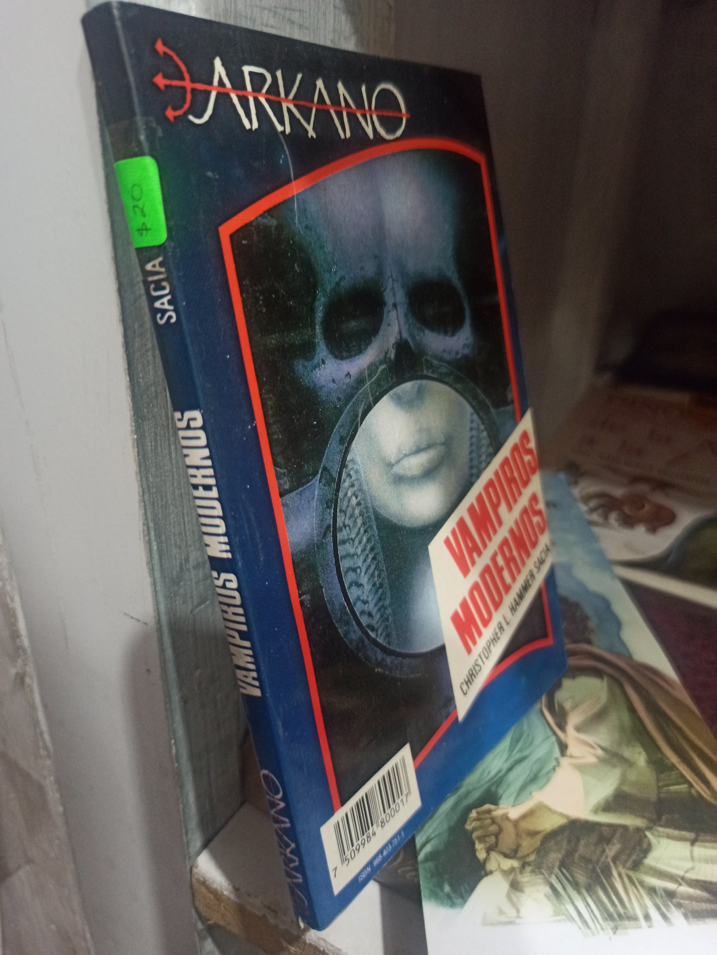 VAMPIROS MODERNOS POR CHRISTOPHER L. HAMMER SACIA USADO NOVELAS JUÁREZ