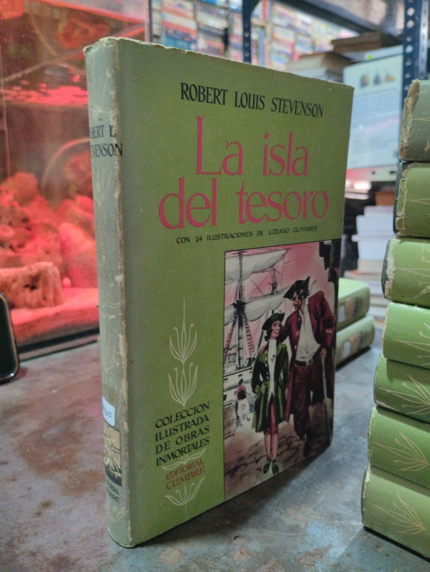 LA ISLA DEL TESORO POR ROBERT LOUIS STEVENSON USADO NOVELAS ALDAMA
