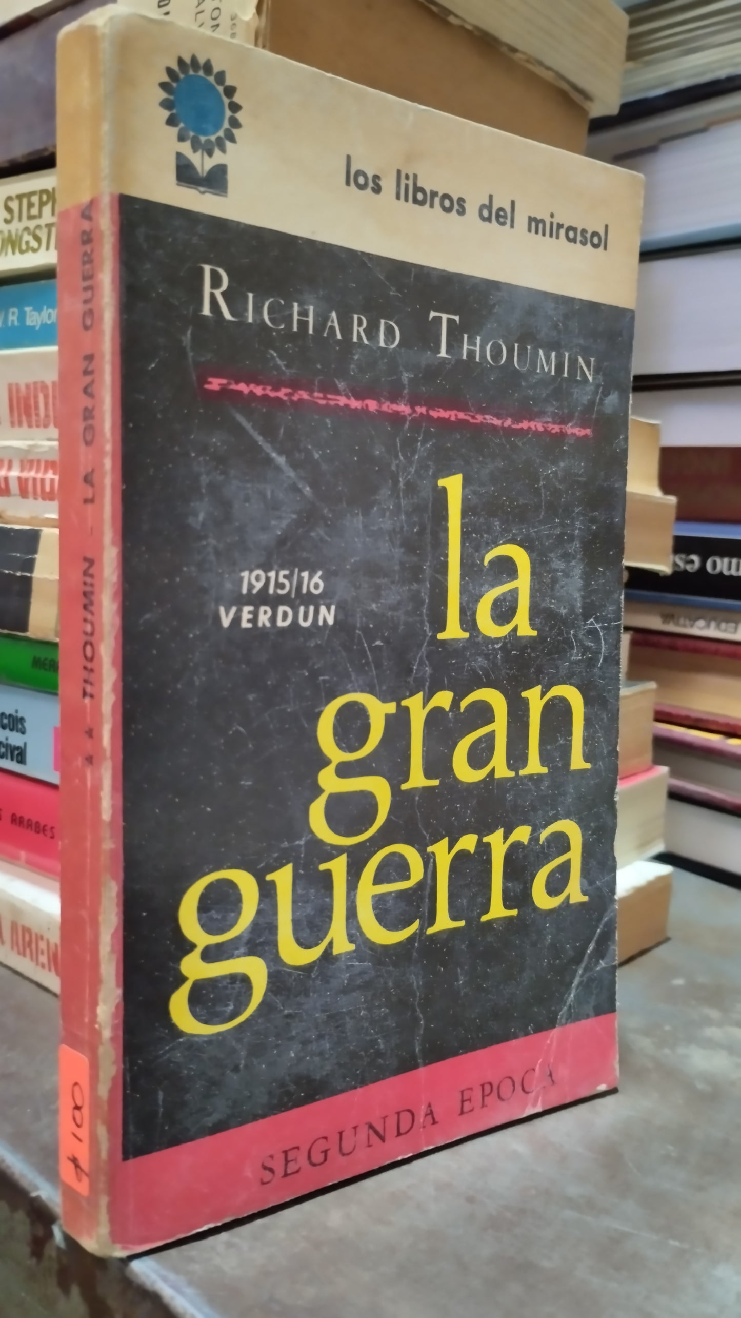 LA GRAN GUERRA POR RICHARD THOUMIN LIBRO USADO HISTORIA ALDAMA